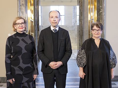 Mer information on Riksdagens talman.