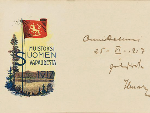 Mer information om riksdagen och självständingheten året 1917.