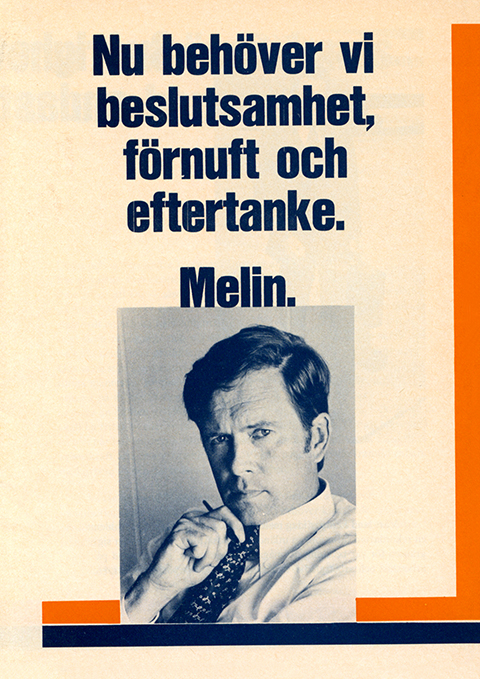 Vaalimainontaa 70-luvulla.